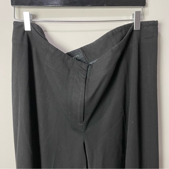 [Talbots] Women's Black High Waist Full Length Straight Leg Career Pants - Picture 2 of 8